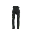 SARA COMFORT WINTER BÉLELT SOFTSHELL DERÉKNADRÁG FEKETE - ZÖLD