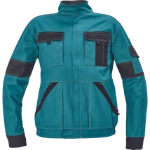 MAX SUMMER kabát petrolkék/fekete