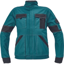 MAX SUMMER kabát zöld/fekete