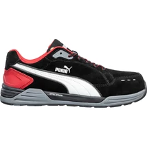 Puma Airtwist Blk Red Low S3 ESD HRO SRC munkavédelmi cipő 