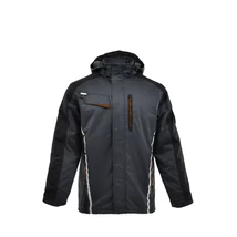 SARA STANDARD WINTER BÉLELT HOSSZÚ KABÁT - SÖTÉTSZÜRKE