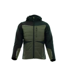 SARA COMFORT WINTER HYBRID BÉLELT KABÁT FEKETE - ZÖLD