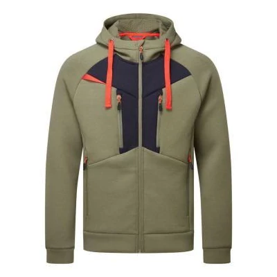 Portwest DX4 kapucnis pulóver - moss green