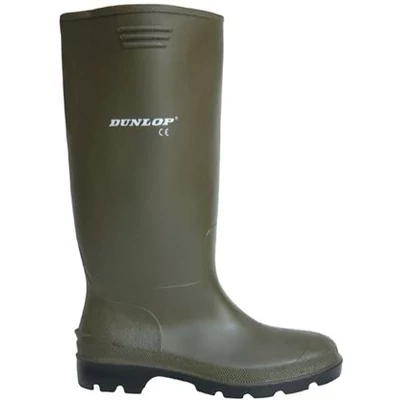 DUNLOP PRICEMASTOR (380PP) ZÖLD PVC CSIZMA