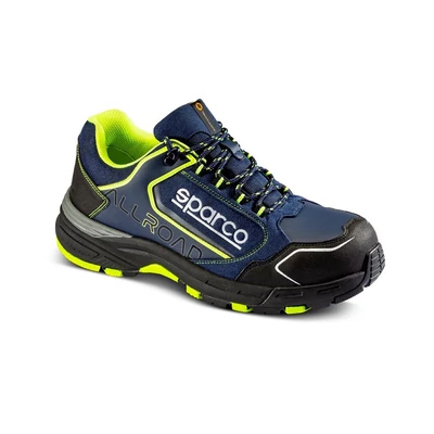 Sparco ALLROAD munkavédelmi cipő S3 kék-sárga